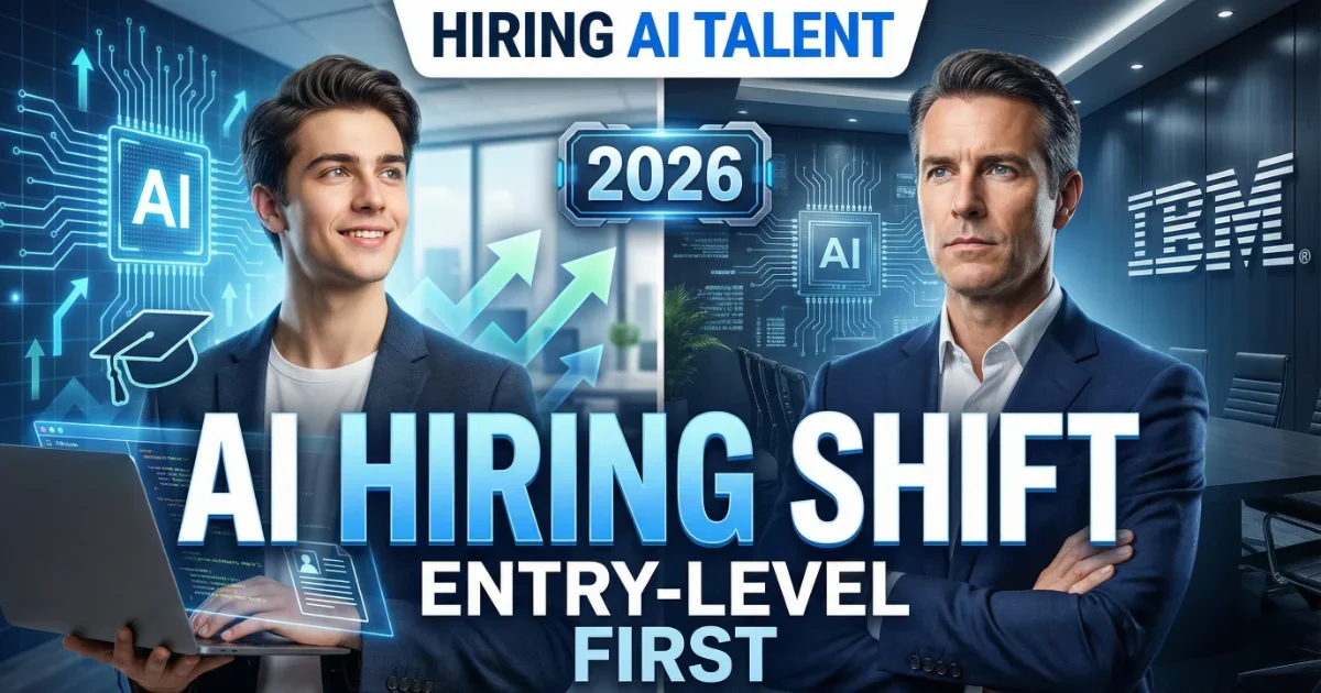 IBM's AI Hiring Strategy: Entry-Level Talent Is Priority (2026)